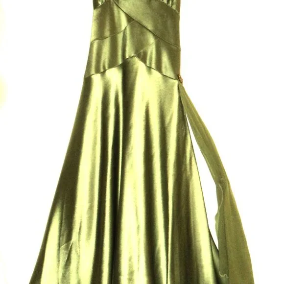 Special Occasion After Five Holiday Dress with Faux Vintage Art Deco Styling - Picture 6 of 14